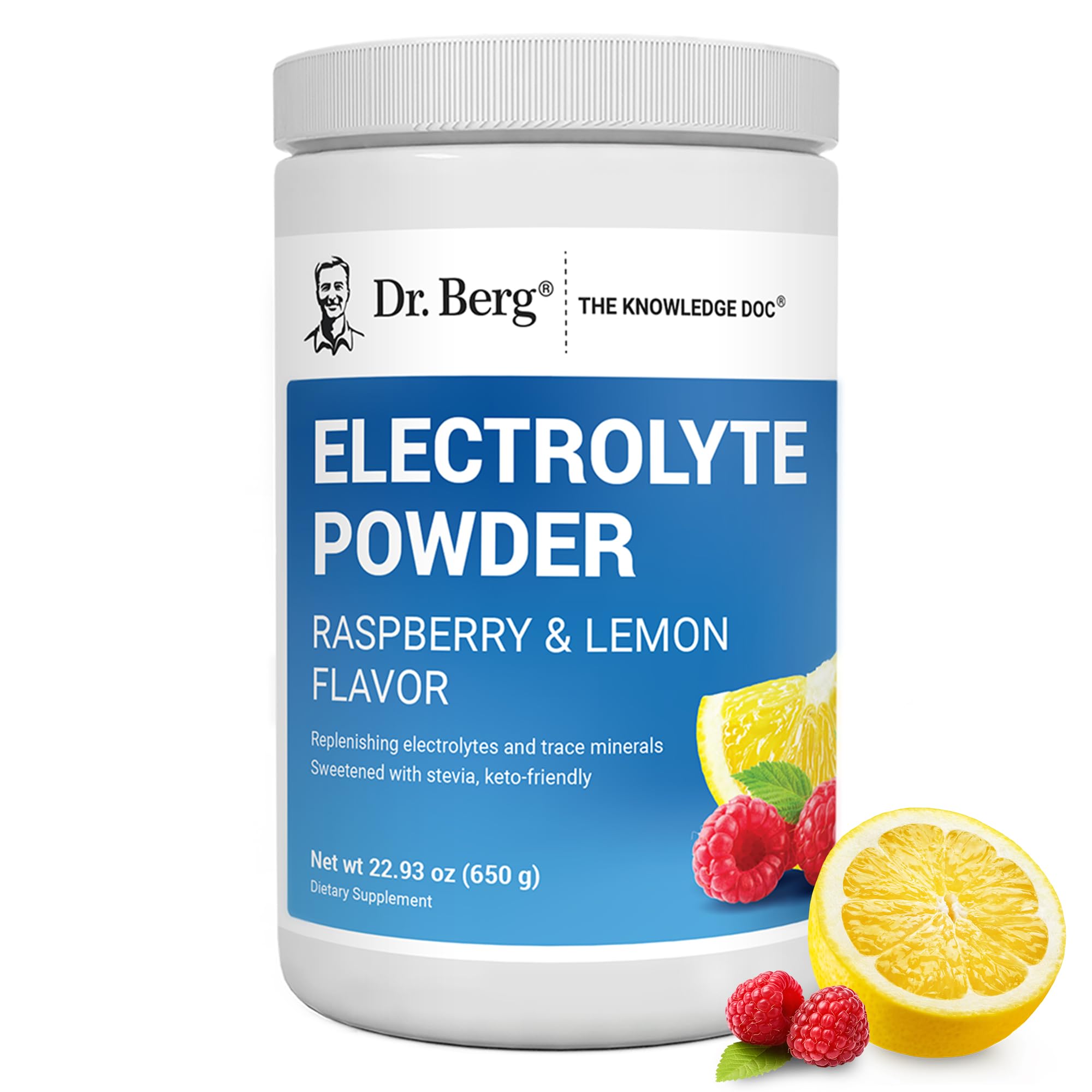 Amazon.com: Dr. Berg Zero Sugar Hydration Keto Electrolyte Powder